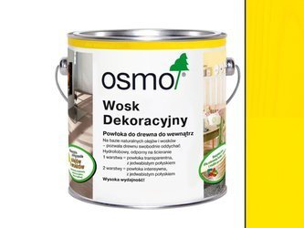 OSMO 3105 wosk dekoracyjny ŻÓŁTY KADMOWY 0,125L